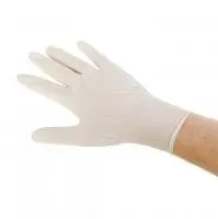 Перчатки латексные опудренные