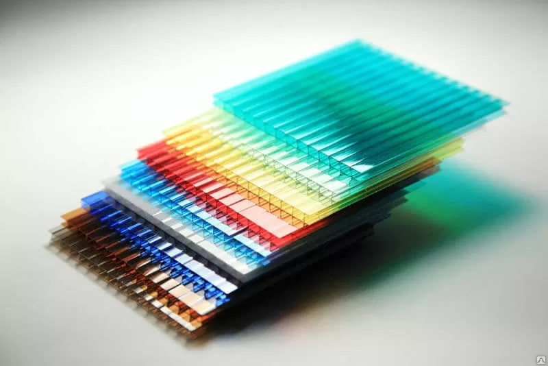 Сотовый цветной поликарбонат