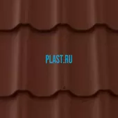 Лист 0,5 мм 705*1190 Ruukki Finnera GreenCoat PURAL MATT BT RR 29 - красный