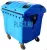 Евроконтейнер пластиковый для раздельного сбора ТБО 1100 л. синий