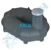 Резервуар 4500 л для подземного хранения с увеличенной высотой