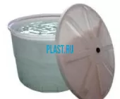 Емкость цилиндрическая вертикальная на 1000 л (код СТ1001К)