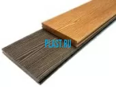 Террасная доска holzhof полнотелая шовная. Односторонняя.