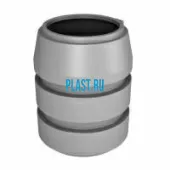 Горловина септика "Росток" 940мм серый