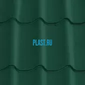 Лист 0,5 мм 2200*1180 Металлочерепица T05 (Zn140) PE-полиэстер RAL 6005 - зеленый мох