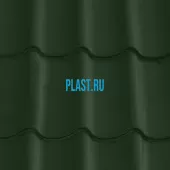 Лист 0,5 мм 2200*1180 Grand Line Металлочерепица Classic GreenCoat Pural Matt BT RR 11 - т.зеленый