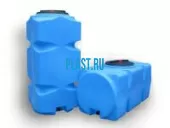 Емкость 75л с крышкой (D190мм) с плоской задней стенкой, навесная, с приямком НБ75К_Пр	