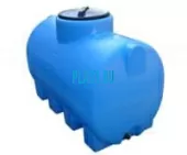 Пластиковая емкость 750 л цилиндрическая горизонтальная (код МН750ФК2З)