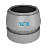 Горловина септика "Росток" 640мм серый