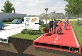 В Нидерландах проложат пластиковые дороги