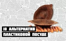 10 альтернатив одноразовой пластиковой посуде