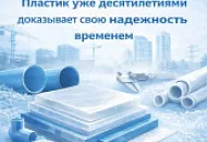 Пластик уже десятилетиями доказывает свою надёжность временем