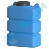 Емкость 75л с крышкой с плоской задней стенкой, стационарная, без приямка