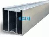 Лага алюминиевая 40*35мм с 2-я доп. ребрами жесткости