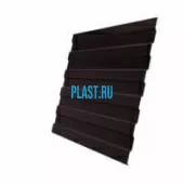 Лист 0,45 мм 1700*1200 Optima Профнастил C8-A PE-полиэстер RAL 8017 - коричневый шоколад