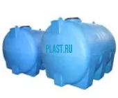 Пластиковая емкость 3000 л цилиндрическая горизонтальная (код МН3000ФК2)