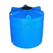 Емкость цилиндрическая для воды и топлива 1000л 1140х1140мм H=1210мм