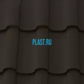 Лист 0,5 мм 2000*1153 Ruukki Adamante GreenCoat CROWN BT RR 32- т.коричневый