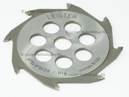 102.403 Leister Твердосплавный диск круглой формы Ø110х2,8 мм