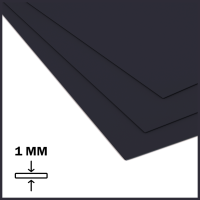 Лист ПВД 1х1000х2000мм (1,94 кг) Черный