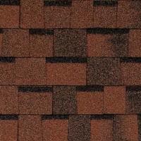 Плитка ПРЕМЬЕР красно-коричневый TEGOLA (TOP SHINGLE), уп. 2,57 кв. м