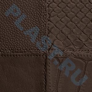 Декоративная панель SIBU Leather Line Collage Mocca (с клеевым слоем)