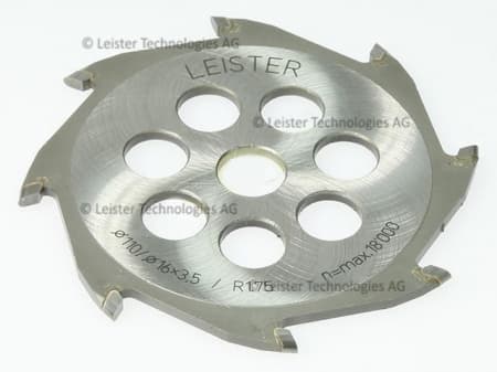 102.405 Leister Твердосплавный диск круглой формы Ø110х3,5 мм