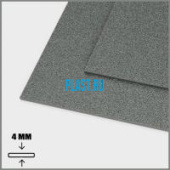Лист АБС PLASTSTONE 4х1000х3000мм (12,72 кг) Черный Песок мелкий (Z1)
