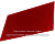 Литьевое оргстекло (акрил) Irpen 3х2050х3050мм (22,32 кг) Прозрачное красное