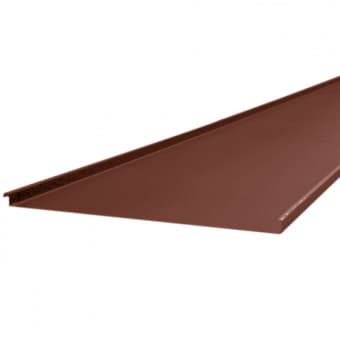 Картина 0,5 мм 500*625 (Zn 275) PEMA  Arcelor RAL 8019 - коричневый