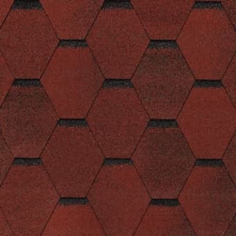Плитка СМАЛЬТО коричневый TEGOLA (TOP SHINGLE), уп. 3 кв. м