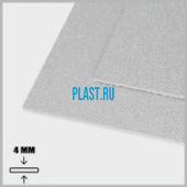 Лист АБС 4х1000х3000мм (12,72 кг) Серый Песок мелкий (Z1)
