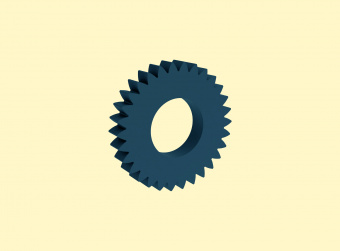 Зубчатое колесо СВМПЭ (PE 1000)