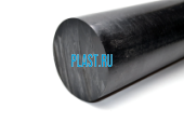 Полиацеталь сополимер стержень PLASTENG ПОМ-С 6х1000мм Черный