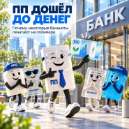 А знали ли вы, что деньги бывают… пластиковыми?