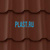 Лист 0,5 мм 705*1190 Ruukki Finnera GreenCoat PURAL MATT BT RR 29 - красный