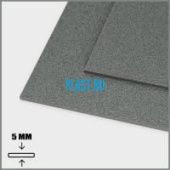 Лист АБС 5х1500х3000мм (23,85 кг) Черный Песок мелкий (Z1)