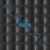 Декоративная панель SIBU Leather Line Quadro Nero (с клеевым слоем)