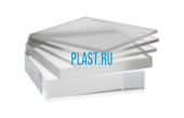 Оргстекло (акрил блочный) PLASTSTONE ТОСН 20х600х600мм (8,7 кг) Прозрачный