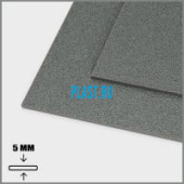 Лист АБС PLASTSTONE 5х1000х3000мм (15,9 кг) Черный Песок мелкий (Z1)