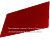Литьевое оргстекло (акрил) Quinn Plastics 4х2030х3050мм (29,47 кг) Красный сатин
