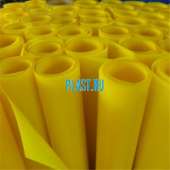 Лист рулонный Полиуретан PLASTENG PU 2х1000х4000мм (9,7 кг) Желтый