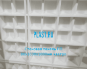 Стеновая панель PLASTSTONE ПП 80х1000х1000мм Кватро (Kvatro)