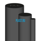 Капролон (Полиамид) стержень PLASTENG ПА-6 30х1000мм Черный