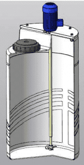 Емкость дозировочная 100 с пропеллерной мешалкой