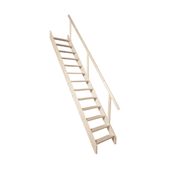 Лестница стационарная деревянная OMB FAKRO 70*145*290 см