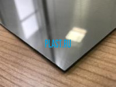 Лист УПС PLASTSTONE HIPS 2х1000х2000мм (4,2 кг) Зеркальное серебро с пленкой