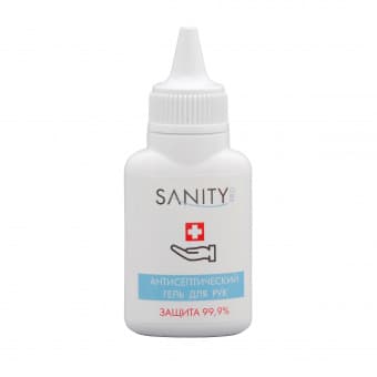 Гель для рук антисептический Sanity Pro (40мл)