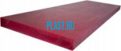 Лист Капролон (Полиамид) PLASTENG 6х1000х1000мм Красный